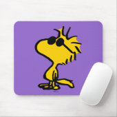 Woodstock in zonnebril muismat (Met muis)