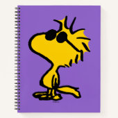 Woodstock in zonnebril notitieboek (Voorkant)