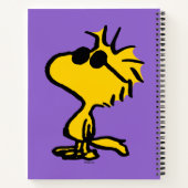 Woodstock in zonnebril notitieboek (Achterkant)
