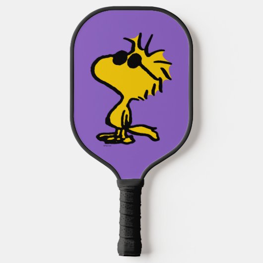 Woodstock in zonnebril pickleball paddle (Achterkant)