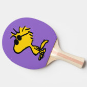 Woodstock in zonnebril tafeltennisbatje (Zijkant)