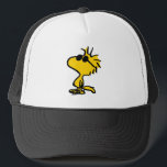 Woodstock in zonnebril trucker pet<br><div class="desc">Kijk eens naar dit superschattige ontwerp met Woodstock die een coole zonnebril draagt.</div>
