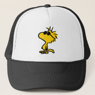 Woodstock in zonnebril trucker pet