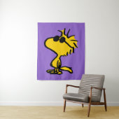 Woodstock in zonnebril wandkleed (In situ)