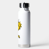 Woodstock in zonnebril waterfles (Links)