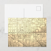 Woodstock, Ontario, Canada  Map Briefkaart (Voorkant / Achterkant)