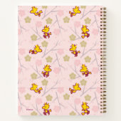 Woodstock Pink Cherry Blossom Pattern Notitieboek (Achterkant)