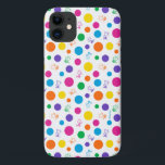 Woodstock Rainbow Polka Dot Pattern Case-Mate iPhone Case<br><div class="desc">Dit schattige ontwerp is voorzien van Snoopy's beste vriend Woodstock in een kleurrijk poka-stippatroon.</div>