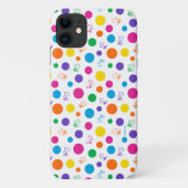 Woodstock Rainbow Polka Dot Pattern Case-Mate iPhone Case (Achterkant)
