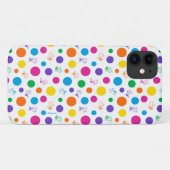 Woodstock Rainbow Polka Dot Pattern Case-Mate iPhone Case (Achterkant (horizontaal))