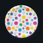 Woodstock Rainbow Polka Dot Pattern Papieren Bordje<br><div class="desc">Maak je tafel lichter met deze leuke papieren borden met Woodstock in een regenboogpolka-puntpatroon. Ideaal voor feestjes met een pinda-thema,  verjaardagsvieringen of elk evenement waar u een vrolijke,  kleurrijke touch wilt toevoegen,  deze borden vangen de vreugdevolle sfeer van Woodstock.</div>