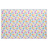 Woodstock Rainbow Polka Dot Pattern Stof (Fat Quarter)