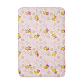 Woodstock Roze Cherry Blossom Pattern Badmat (Voorkant Verticaal)