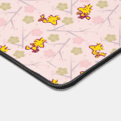 Woodstock Roze Cherry Blossom Pattern Bureaumat (Hoek)