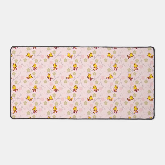 Woodstock Roze Cherry Blossom Pattern Bureaumat (Voorkant)