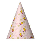 Woodstock Roze Cherry Blossom Pattern Feesthoedjes (Voorkant)