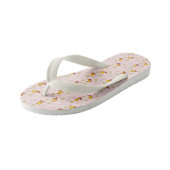 Woodstock Roze Cherry Blossom Pattern Kinder Teenslippers (Schuin)