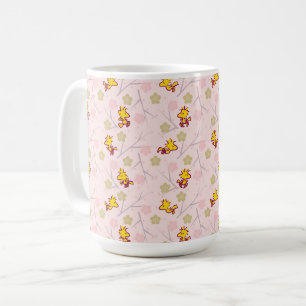 Woodstock Roze Cherry Blossom Pattern Koffiemok