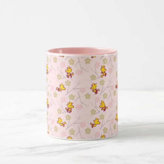 Woodstock Roze Cherry Blossom Pattern Mok (Midden)