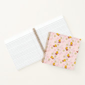 Woodstock Roze Cherry Blossom Pattern Notitieboek (Binnen)