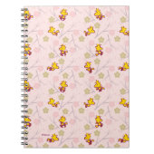 Woodstock Roze Cherry Blossom Pattern Notitieboek (Voorkant)
