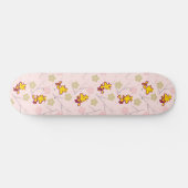 Woodstock Roze Cherry Blossom Pattern Persoonlijk Skateboard (Horizontaal)