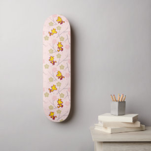 Woodstock Roze Cherry Blossom Pattern Persoonlijk Skateboard