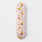 Woodstock Roze Cherry Blossom Pattern Persoonlijk Skateboard (Voorkant)
