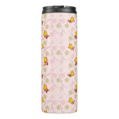 Woodstock Roze Cherry Blossom Pattern Thermosbeker (Achterkant)