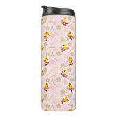 Woodstock Roze Cherry Blossom Pattern Thermosbeker (Geroteerd rechts)