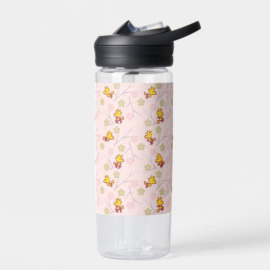 Woodstock Roze Cherry Blossom Pattern Waterfles (Links)