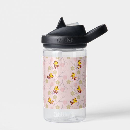 Woodstock Roze Cherry Blossom Pattern Waterfles (Links)