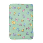 Woodstock Sugar Pop Art Pattern Badmat (Voorkant Verticaal)