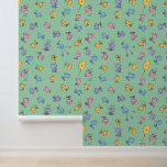 Woodstock Sugar Pop Art Pattern Behang<br><div class="desc">Kijk eens naar dit superschattige patroon met Woodstock in een zacht,  zoet pastelpatroon.</div>