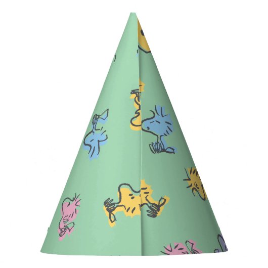 Woodstock Sugar Pop Art Pattern Feesthoedjes (Achterkant)