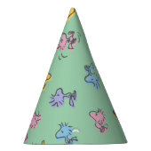 Woodstock Sugar Pop Art Pattern Feesthoedjes (Rechts)