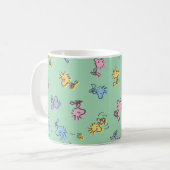 Woodstock Sugar Pop Art Pattern Koffiemok (Voorkant links)