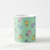 Woodstock Sugar Pop Art Pattern Koffiemok (Center)