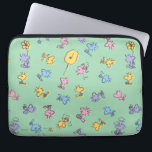 Woodstock Sugar Pop Art Pattern Laptop Sleeve<br><div class="desc">Kijk eens naar dit superschattige patroon met Woodstock in een zacht, zoet pastelpatroon.</div>