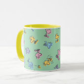 Woodstock Sugar Pop Art Pattern Mok (Voorkant links)