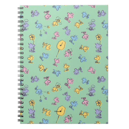 Woodstock Sugar Pop Art Pattern Notitieboek (Voorkant)