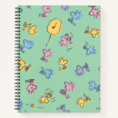 Woodstock Sugar Pop Art Pattern Notitieboek (Voorkant)