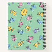 Woodstock Sugar Pop Art Pattern Notitieboek (Achterkant)