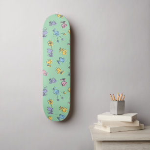 Woodstock Sugar Pop Art Pattern Persoonlijk Skateboard