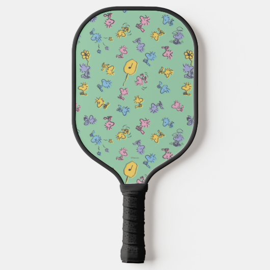 Woodstock Sugar Pop Art Pattern Pickleball Paddle (Achterkant)