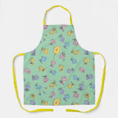 Woodstock Sugar Pop Art Pattern Schort (Voorkant)