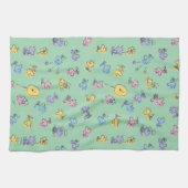 Woodstock Sugar Pop Art Pattern Theedoek (Horizontaal)