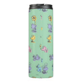 Woodstock Sugar Pop Art Pattern Thermosbeker (Achterkant)