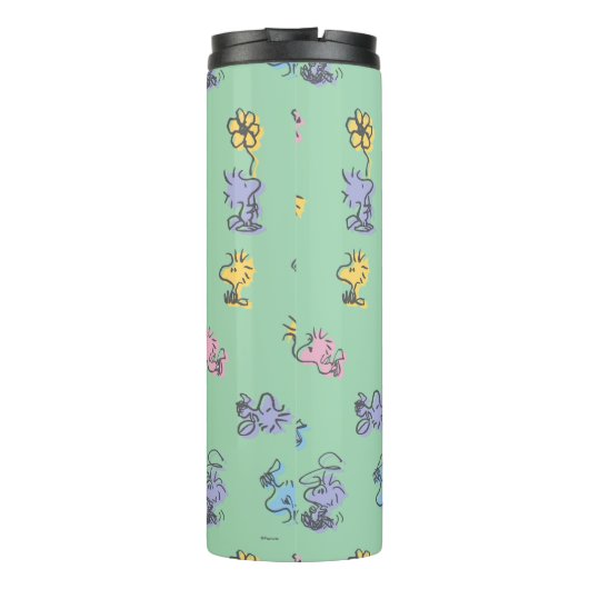 Woodstock Sugar Pop Art Pattern Thermosbeker (Achterkant)