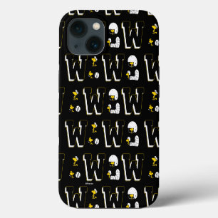 Woodstock Varsity Sportletter Patroon iPhone 13 Hoesje